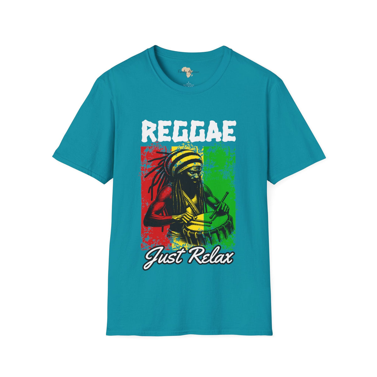 Reggae just relax unisex tee Funky African