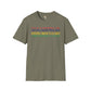 Mauritius text unisex softstyle tee