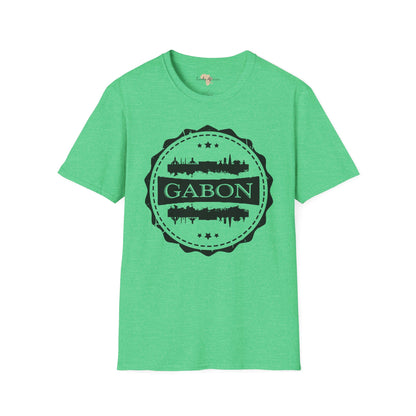 Gabon Stamp unisex tee