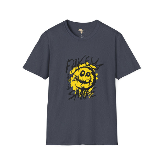 Fake smile unisex tee