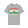 Nigerien strip unisex softstyle tee