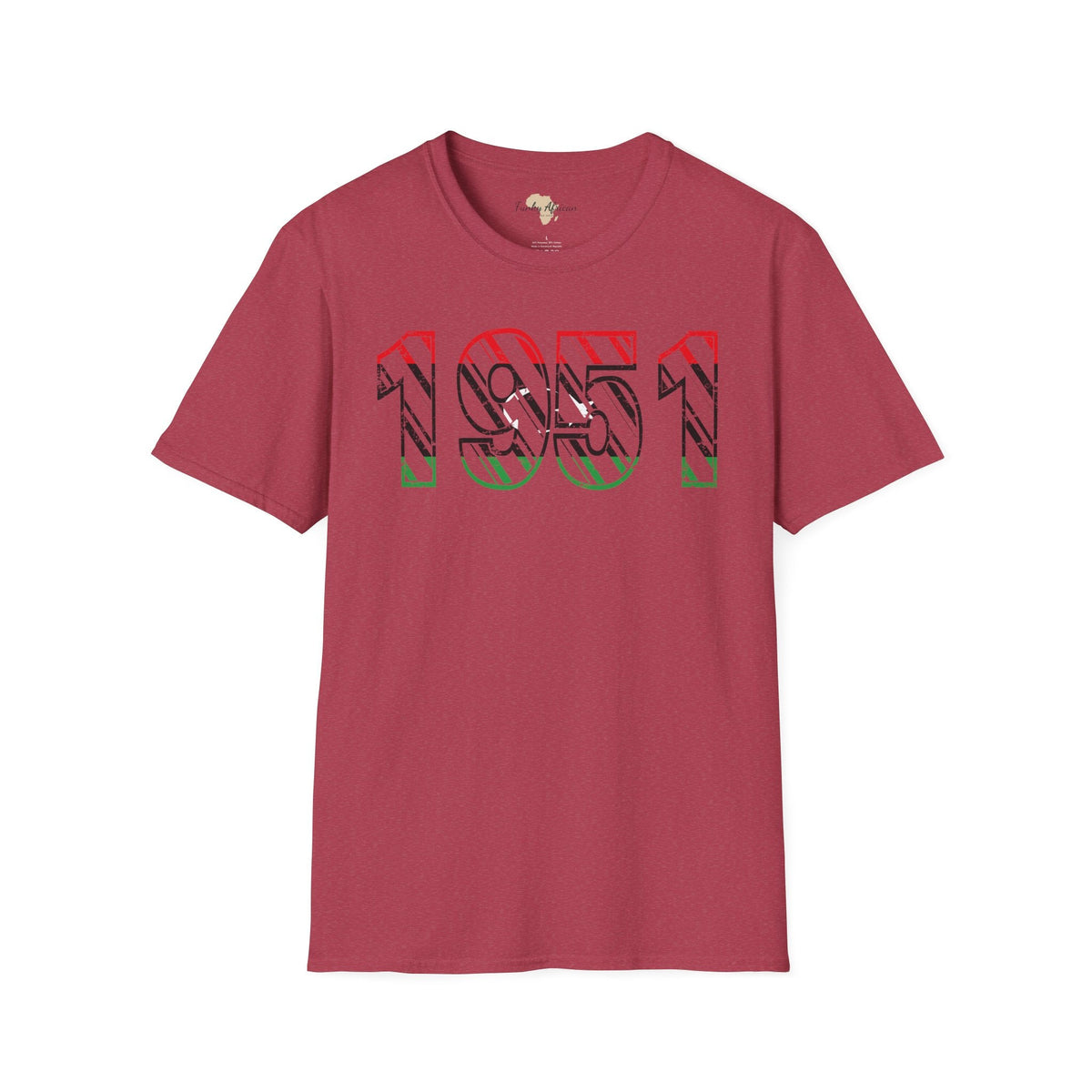 Libya year unisex softstyle tee Funky African