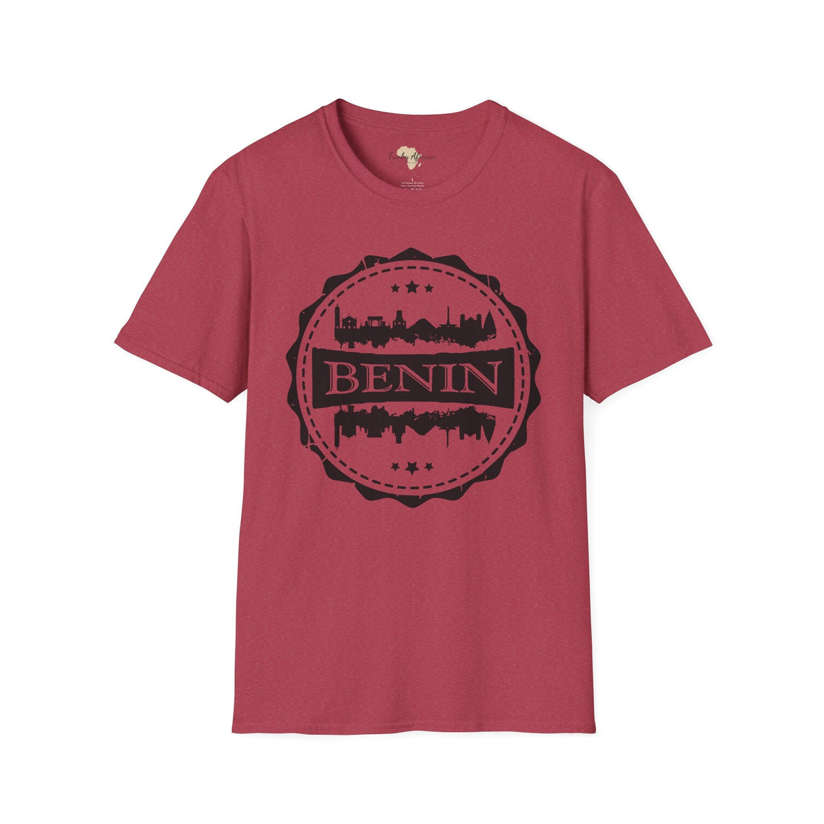 Benin Stamp unisex tee Funky African