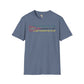 Mozambique text unisex softstyle tee