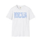 Somalia text unisex softstyle tee