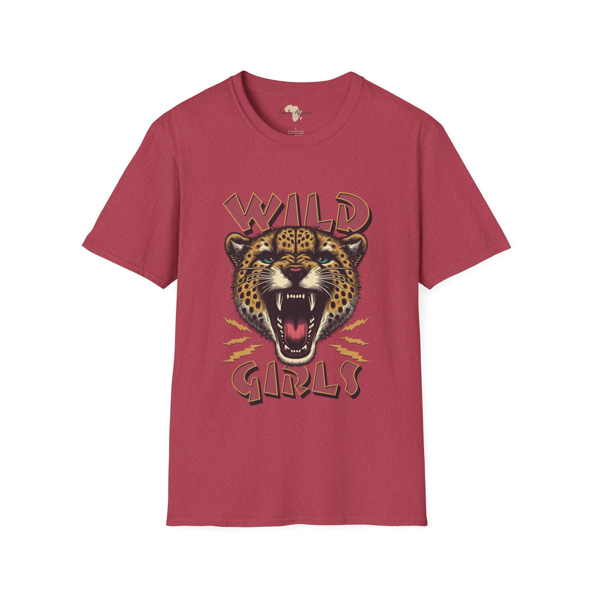 Wild girls unisex softstyle tee Printify