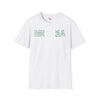 Nigeria text unisex softstyle tee
