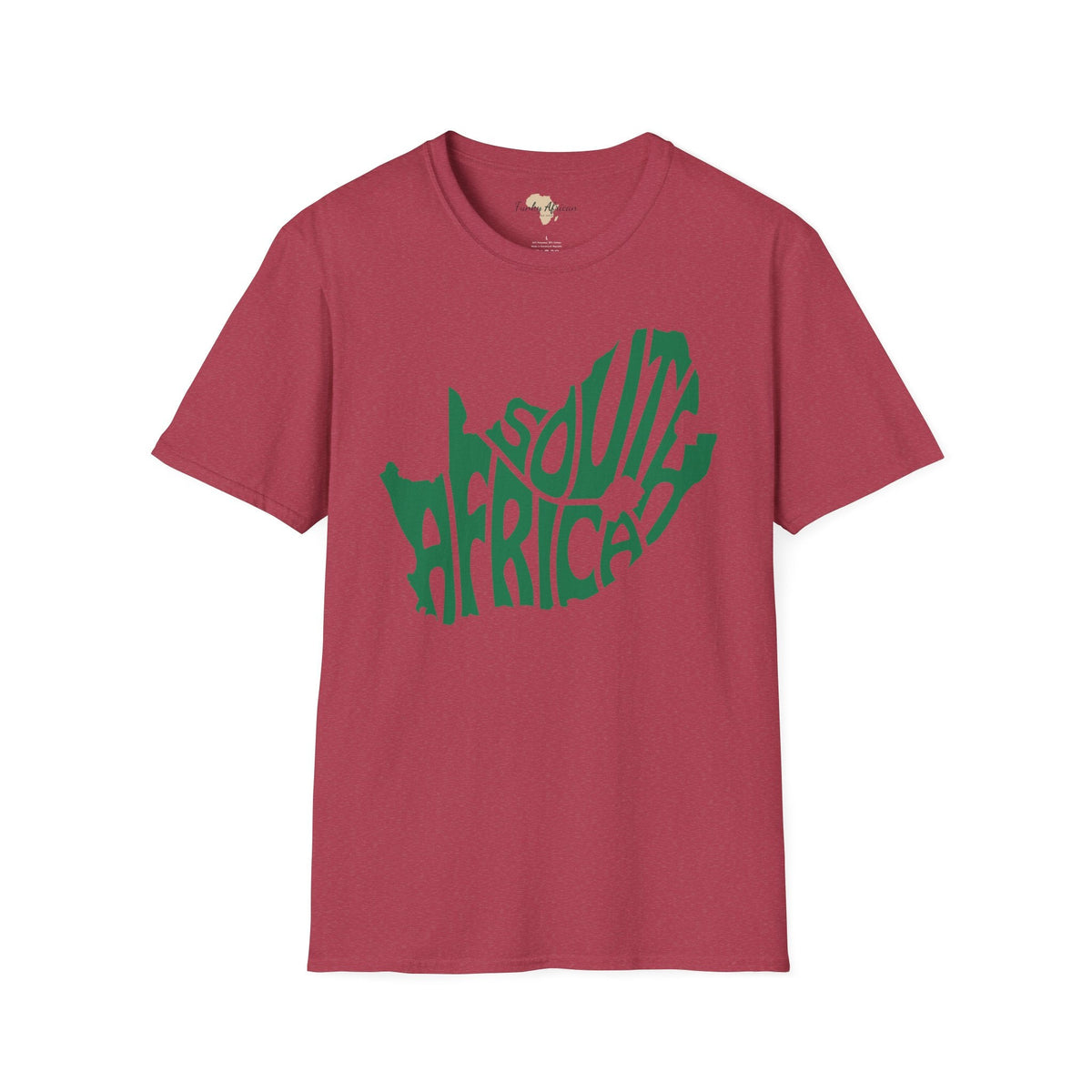 South Africa cut unisex softstyle tee Funky African