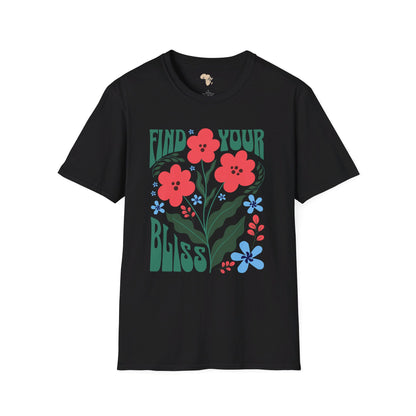 Find your bliss unisex softstyle tee