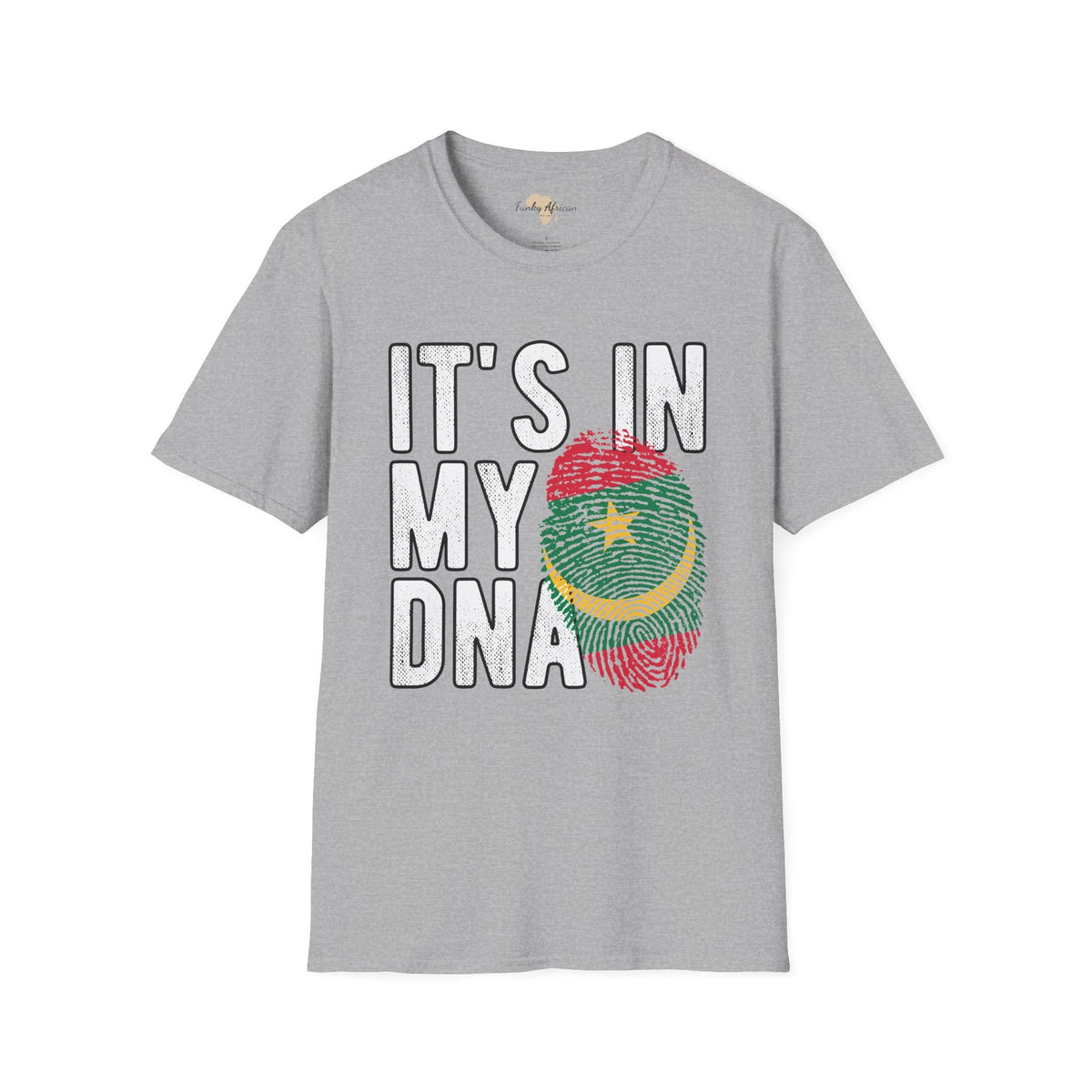 it's in my DNA unisex tee - Mauritania Funky African