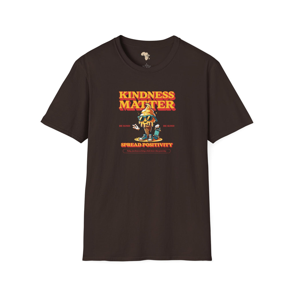 Kindness matter unisex softstyle tee Funky African