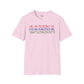 Gambia text unisex softstyle tee