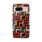 African Print Google Pixel Tough Cases