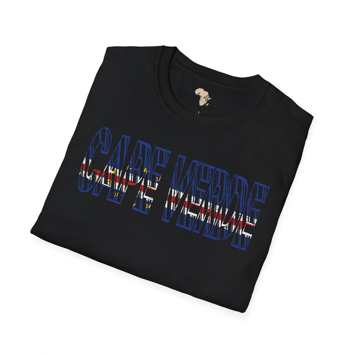 Cabo Verde text unisex softstyle tee Funky African