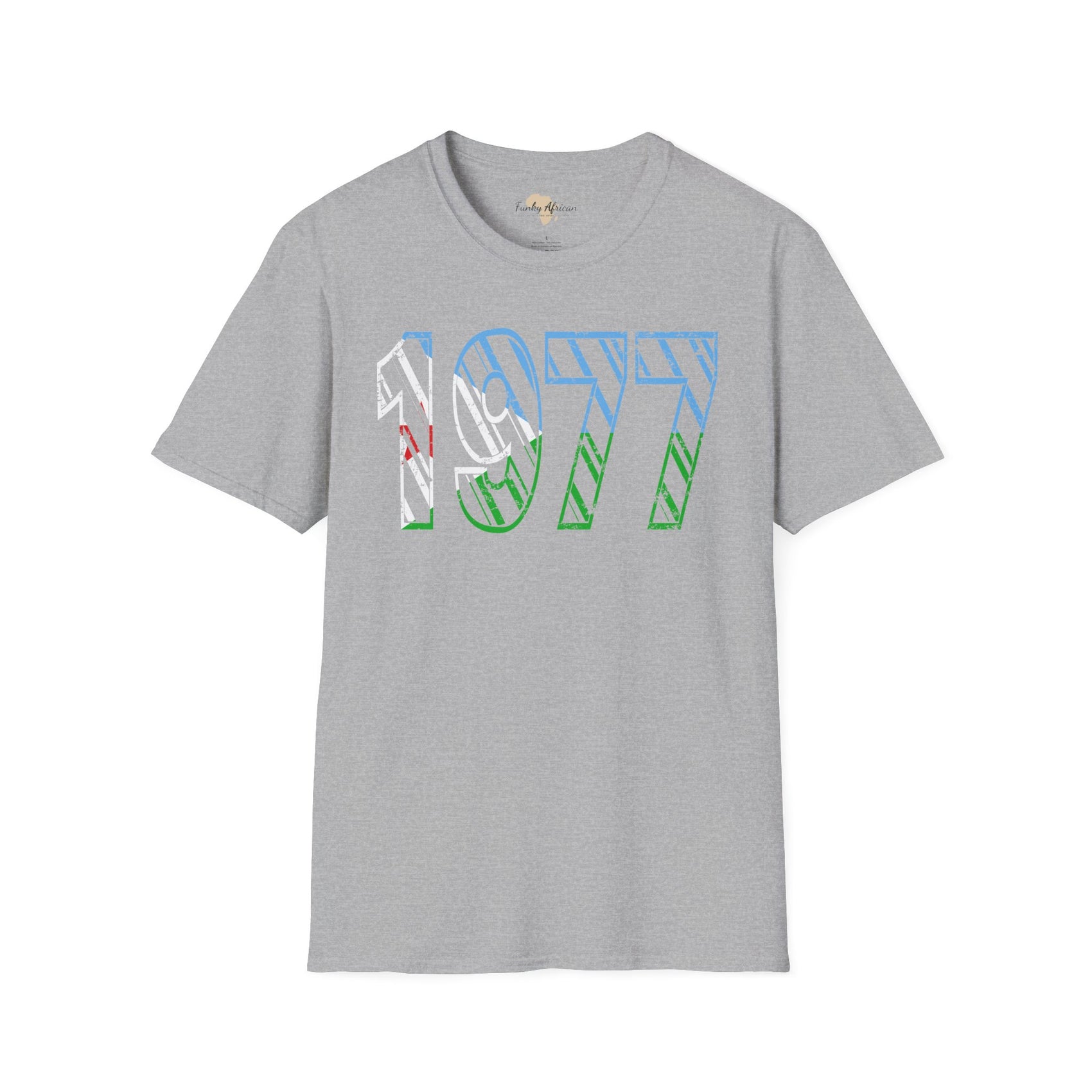 Djibouti year unisex softstyle tee