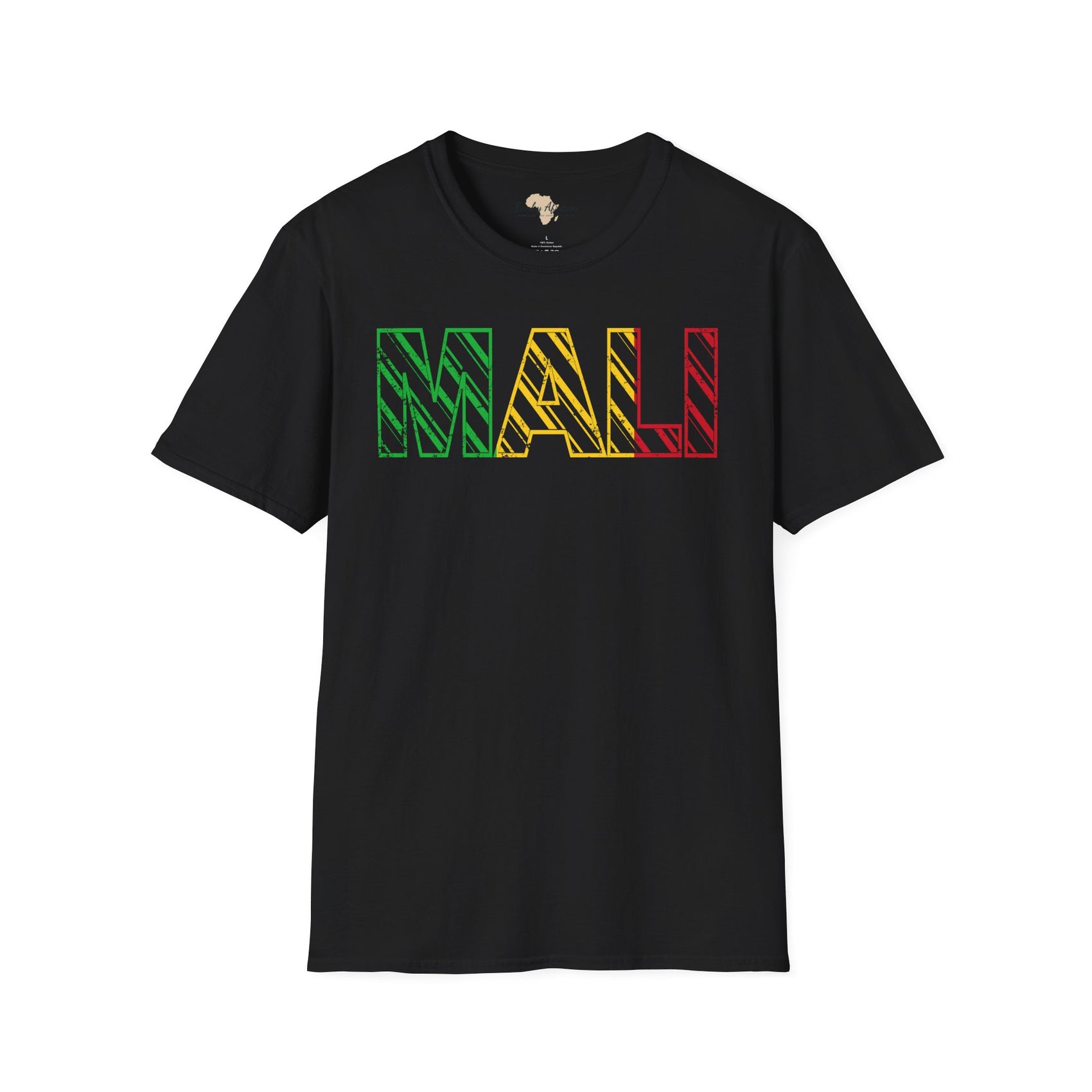 Malian text unisex softstyle tee