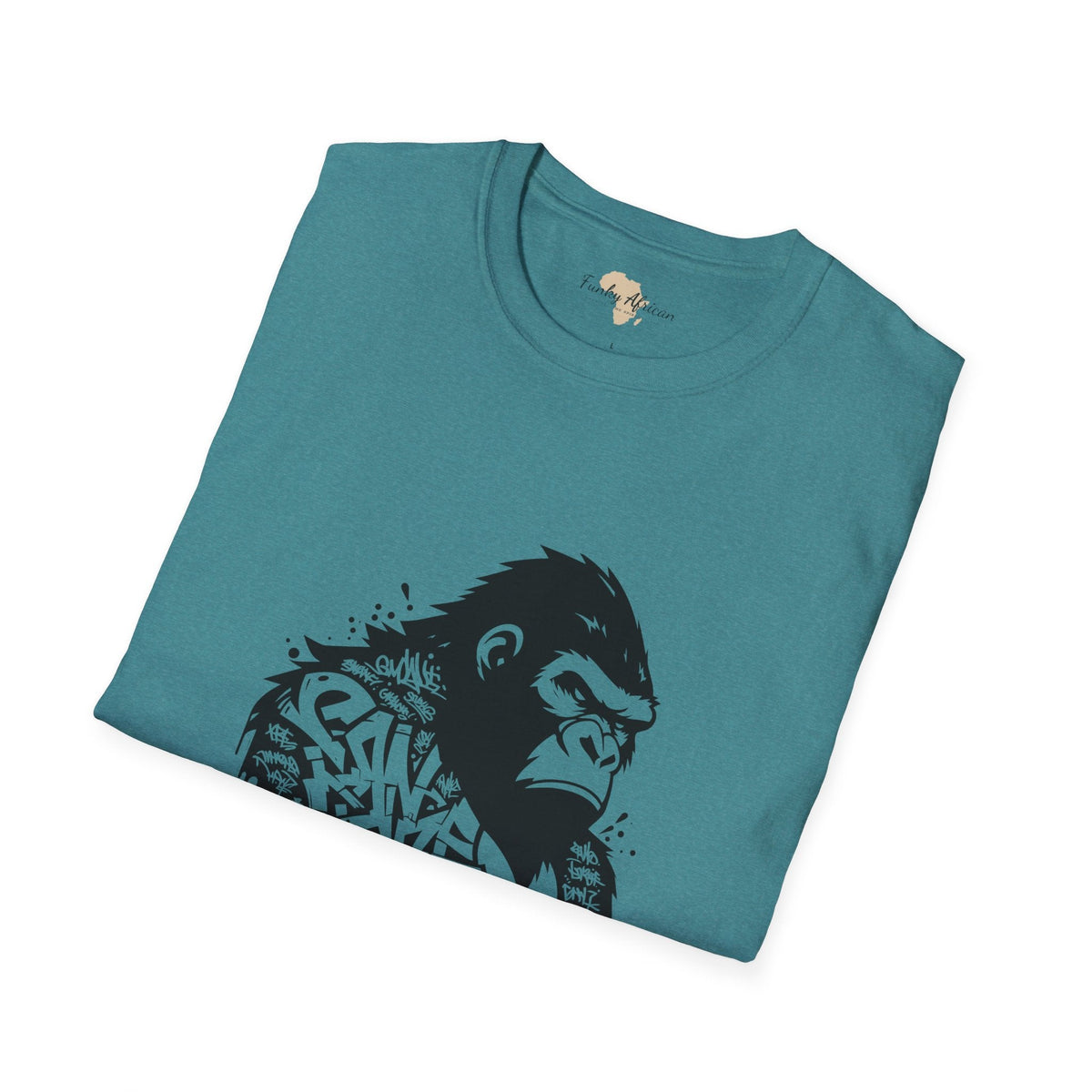 King Gong graffiti unisex softstyle tee Funky African