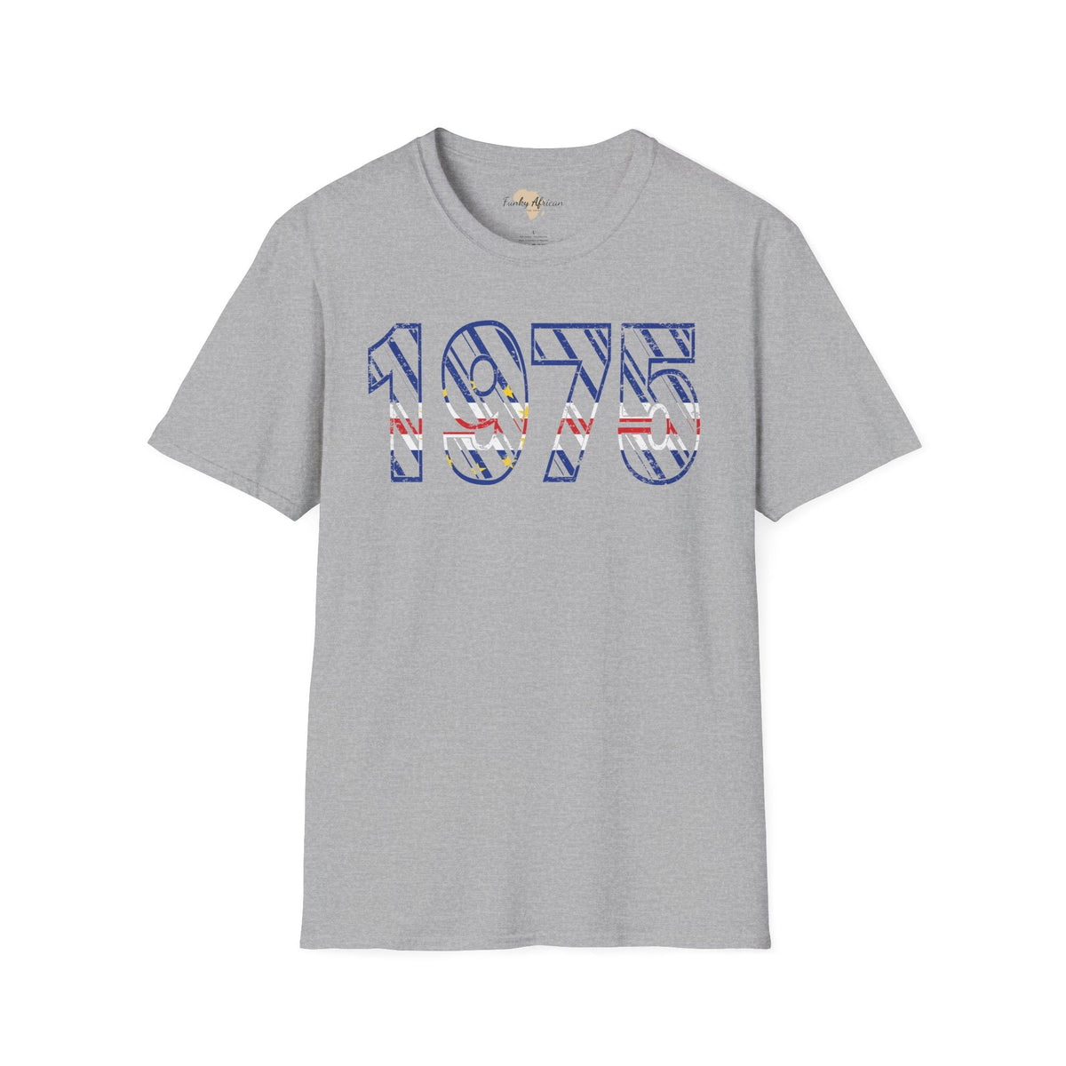 Cabo Verde year unisex softstyle tee Funky African