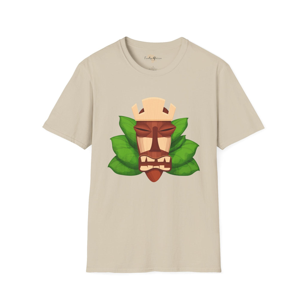 Aborigine unisex softstyle tee Funky African