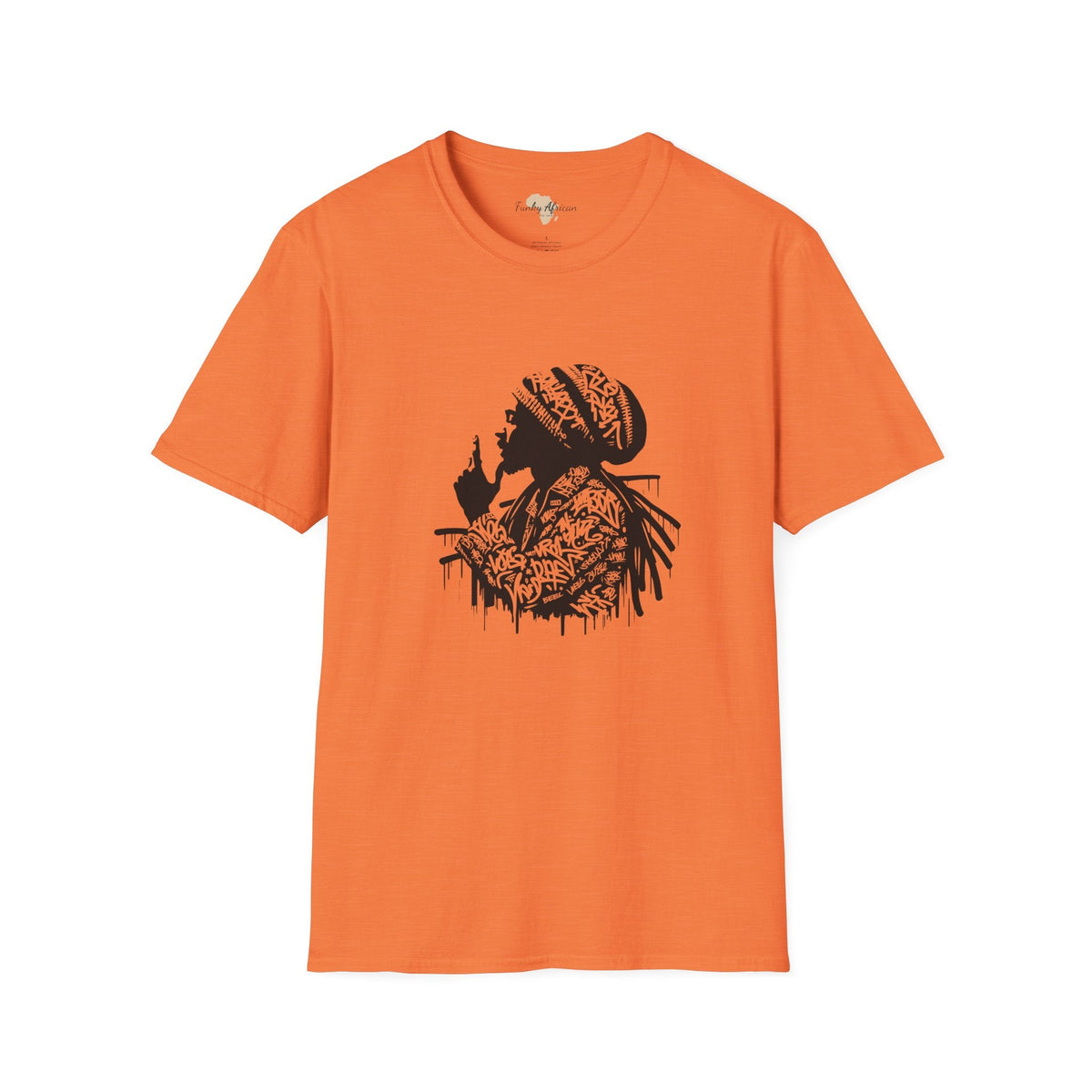 Natty graffiti unisex softstyle tee Funky African