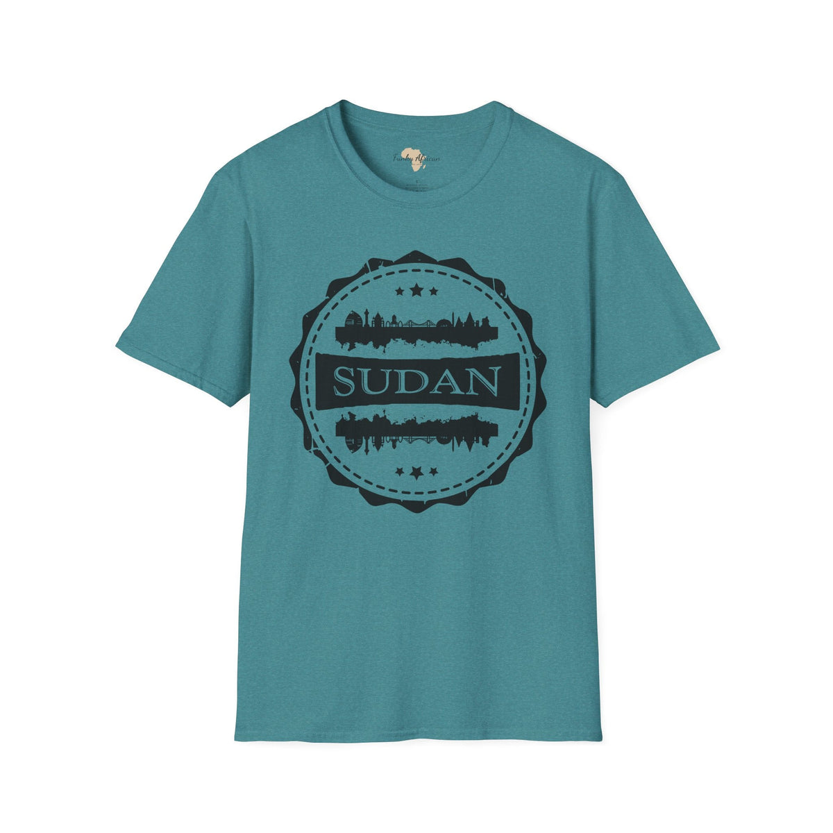 Sudan Stamp unisex tee Funky African