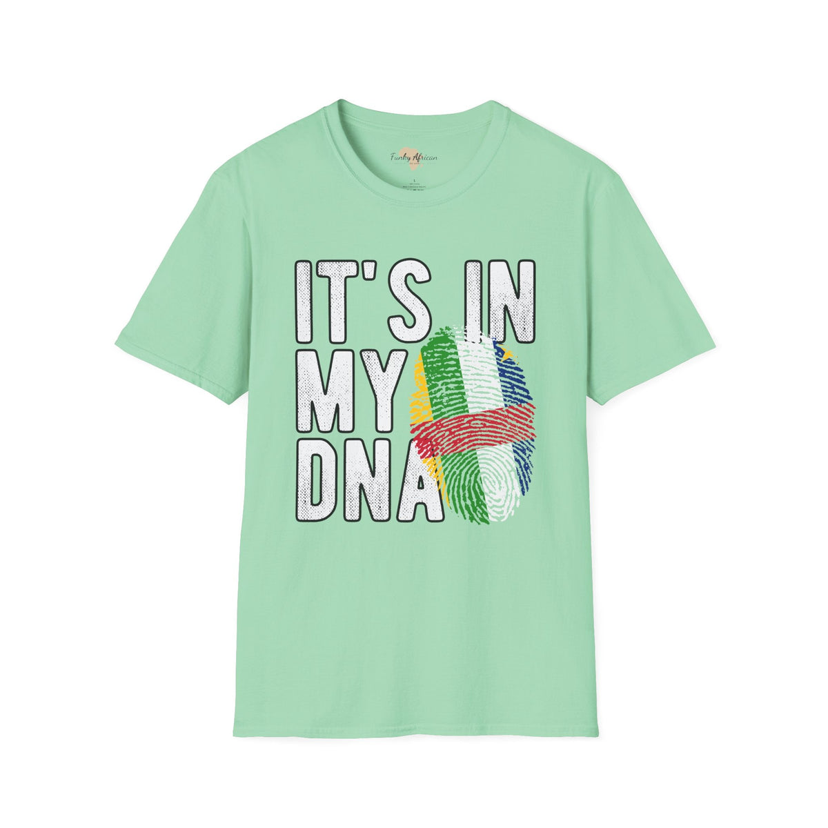 it's in my DNA unisex tee - Central African Republic Funky African
