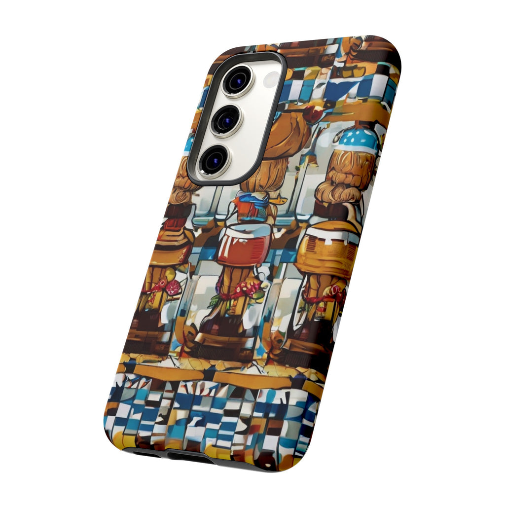 African Print Samsung Galaxy Tough Case Funky African