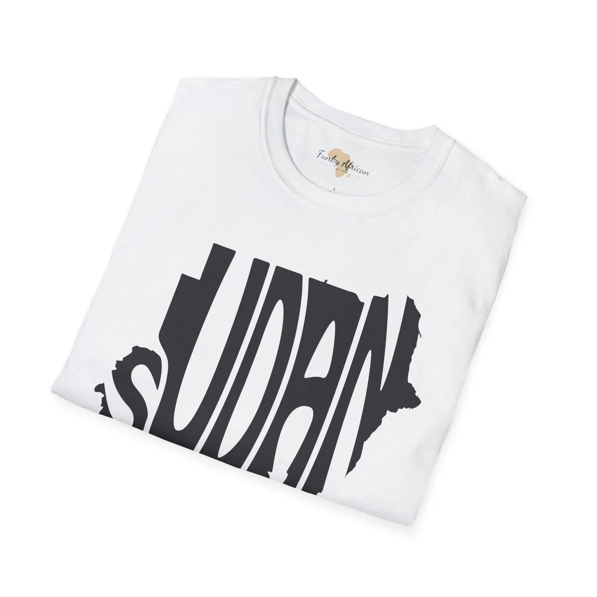 Sudan cut unisex softstyle tee Funky African