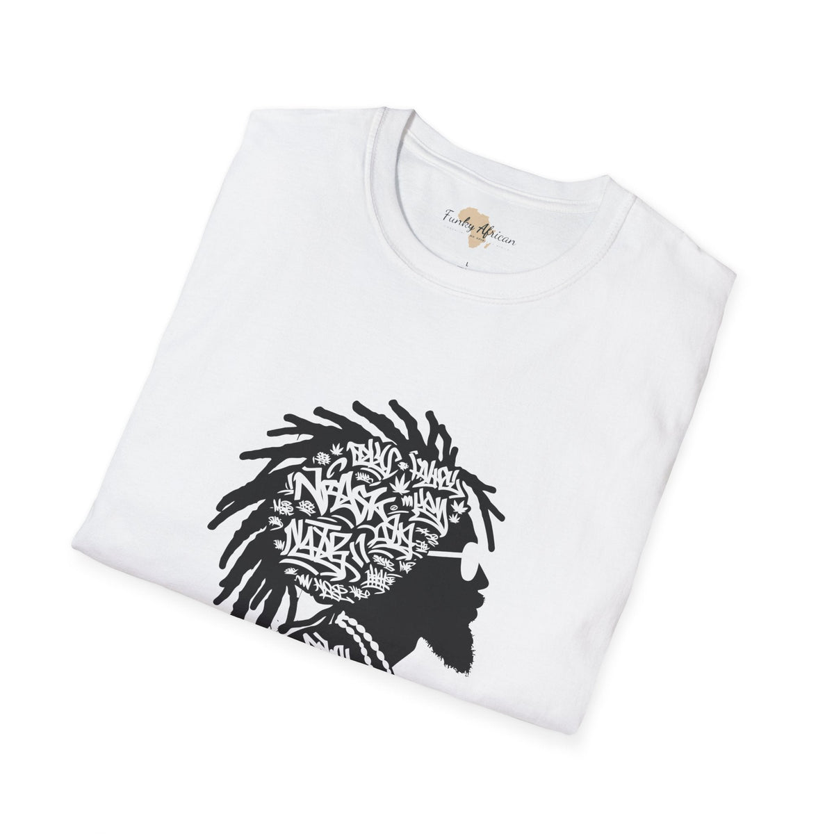 Funky graffiti unisex softstyle tee Funky African