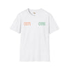 Côte d'Ivoire text unisex softstyle tee