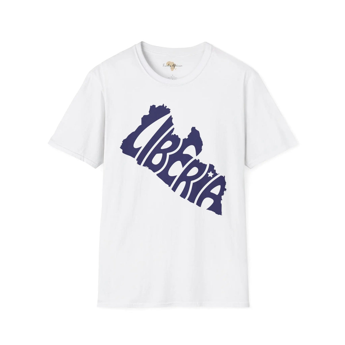 Liberia cut unisex softstyle tee Funky African