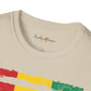 Guinean strip unisex softstyle tee