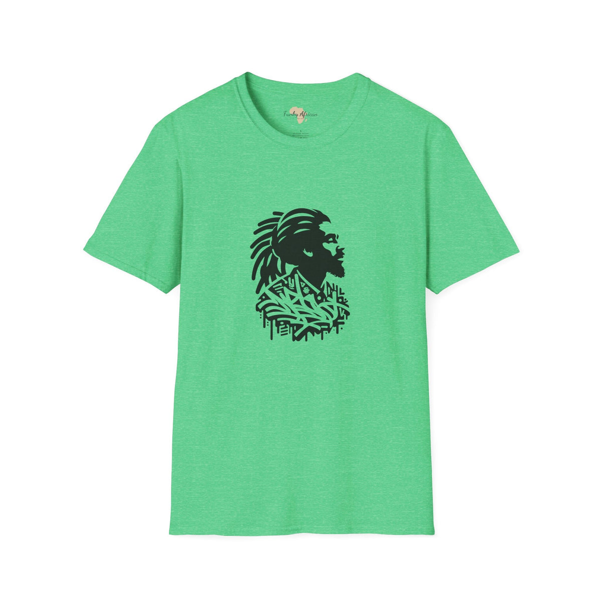 Funky graffiti unisex softstyle tee Funky African