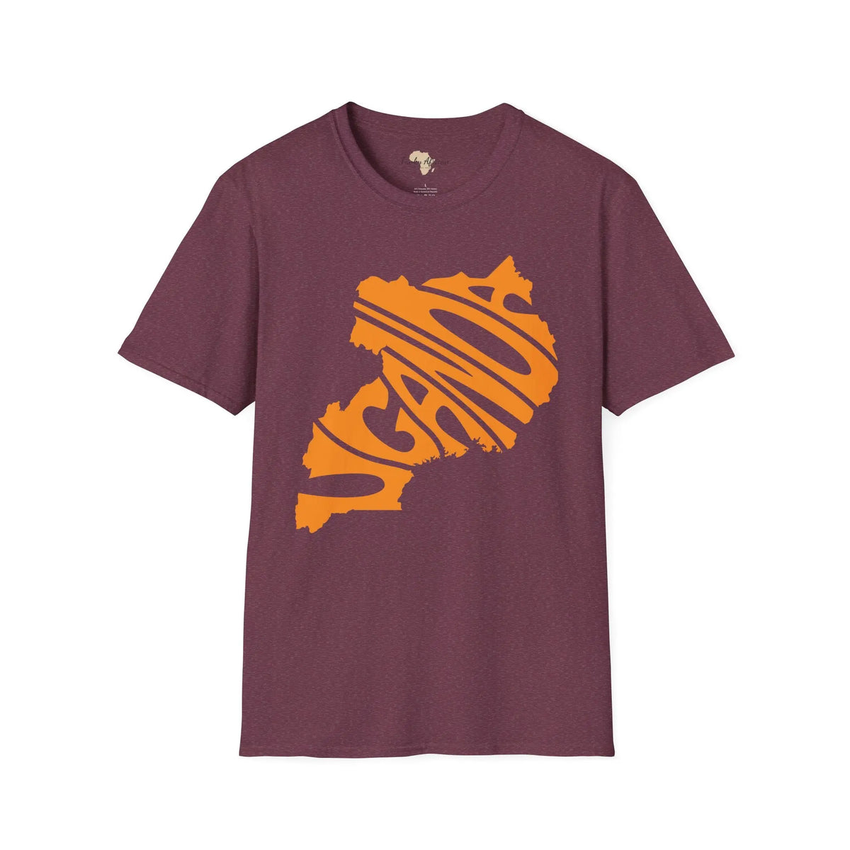 Uganda cut unisex softstyle tee Funky African