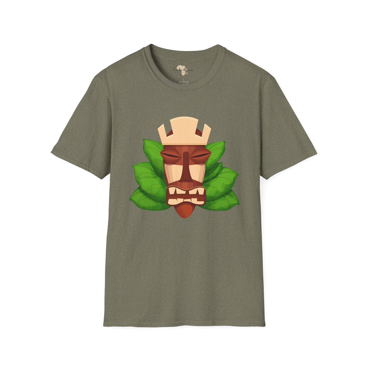Aborigine unisex softstyle tee Funky African