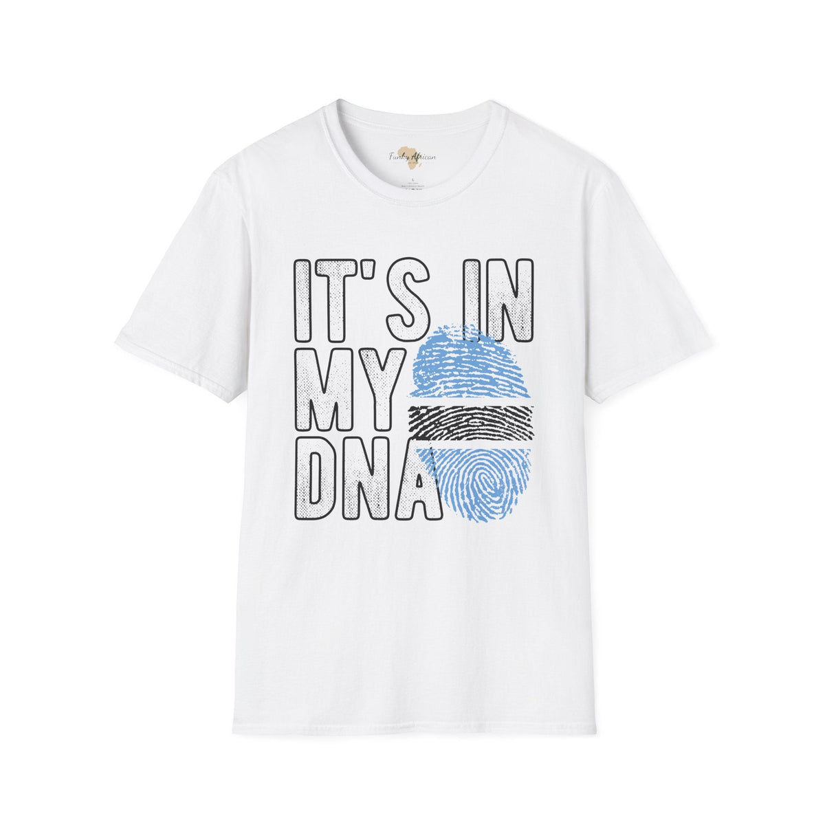 it's in my DNA unisex tee - Botswana Funky African