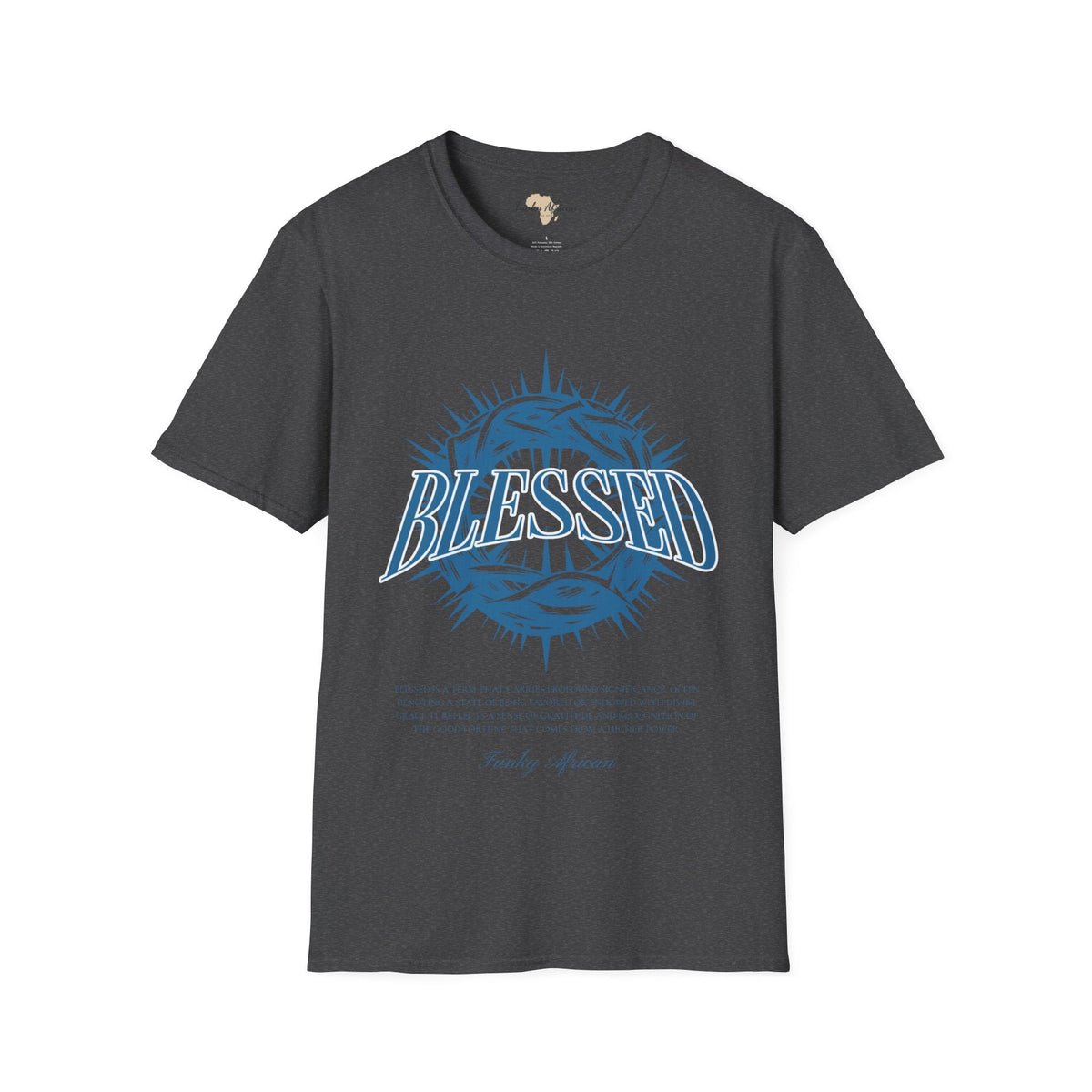 Blessed unisex tee Funky African