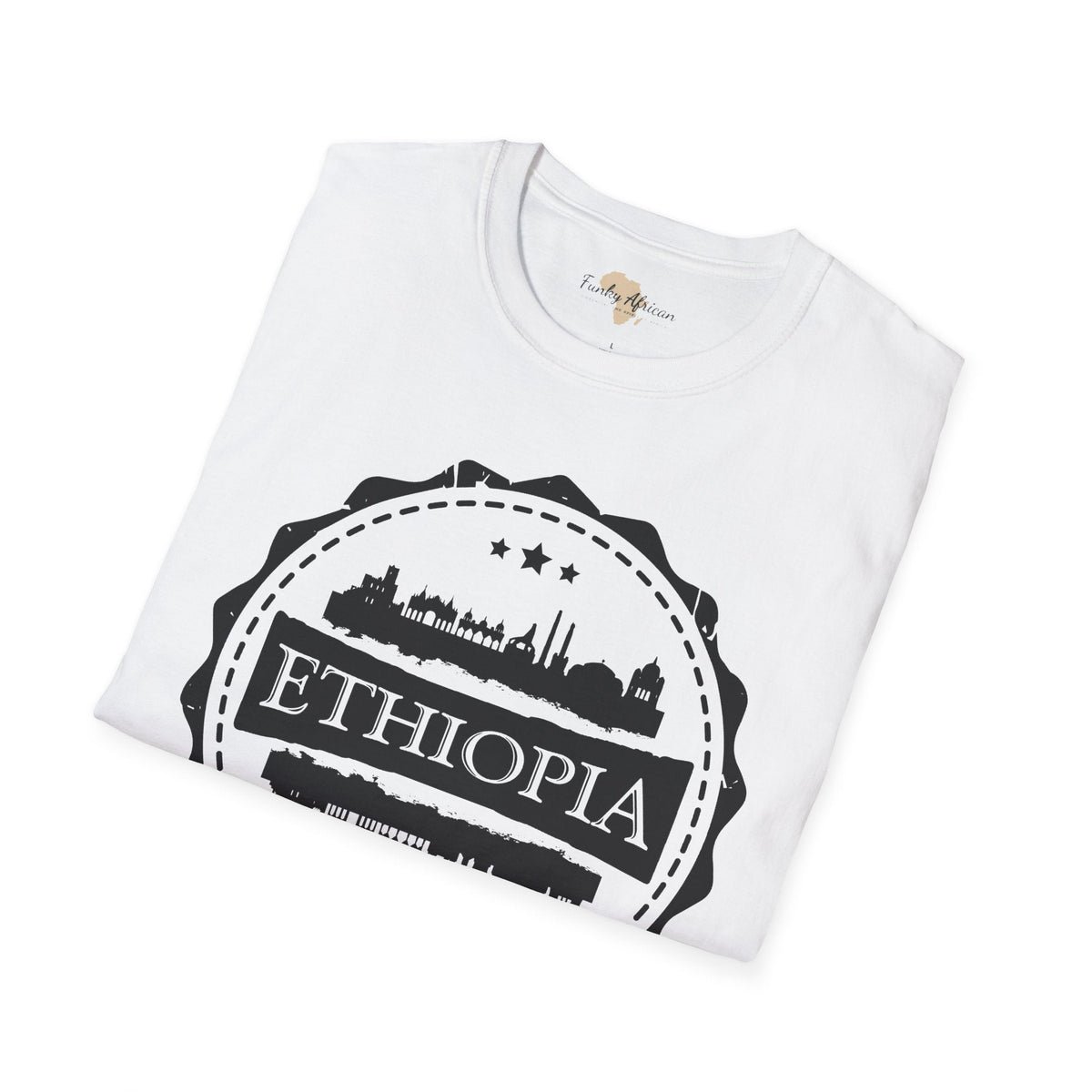 Ethiopia Stamp unisex tee Funky African