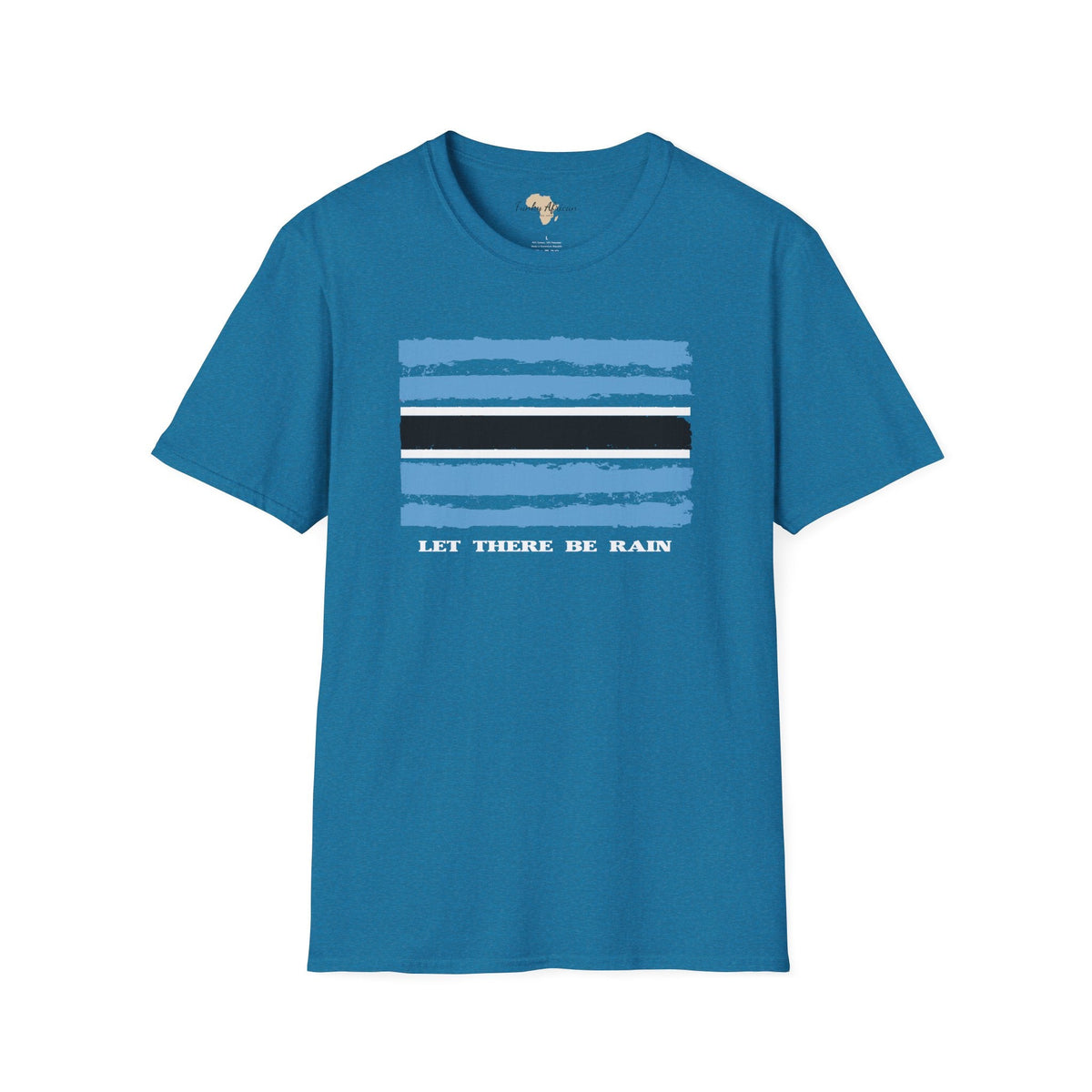 Botswana strip unisex softstyle tee Funky African