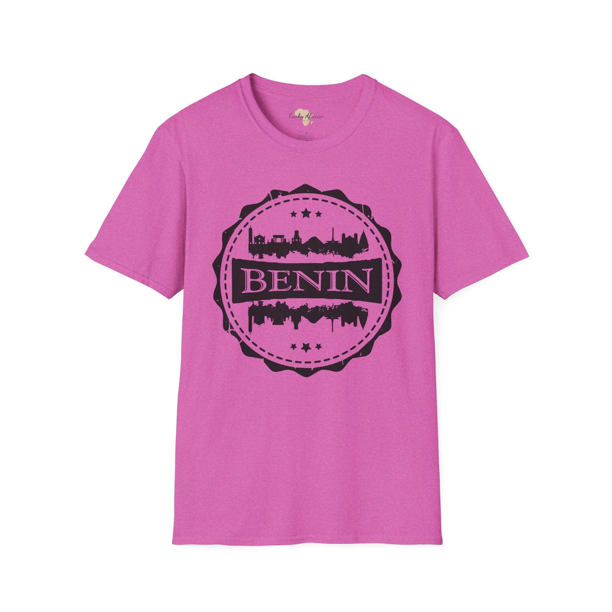 Benin Stamp unisex tee Funky African