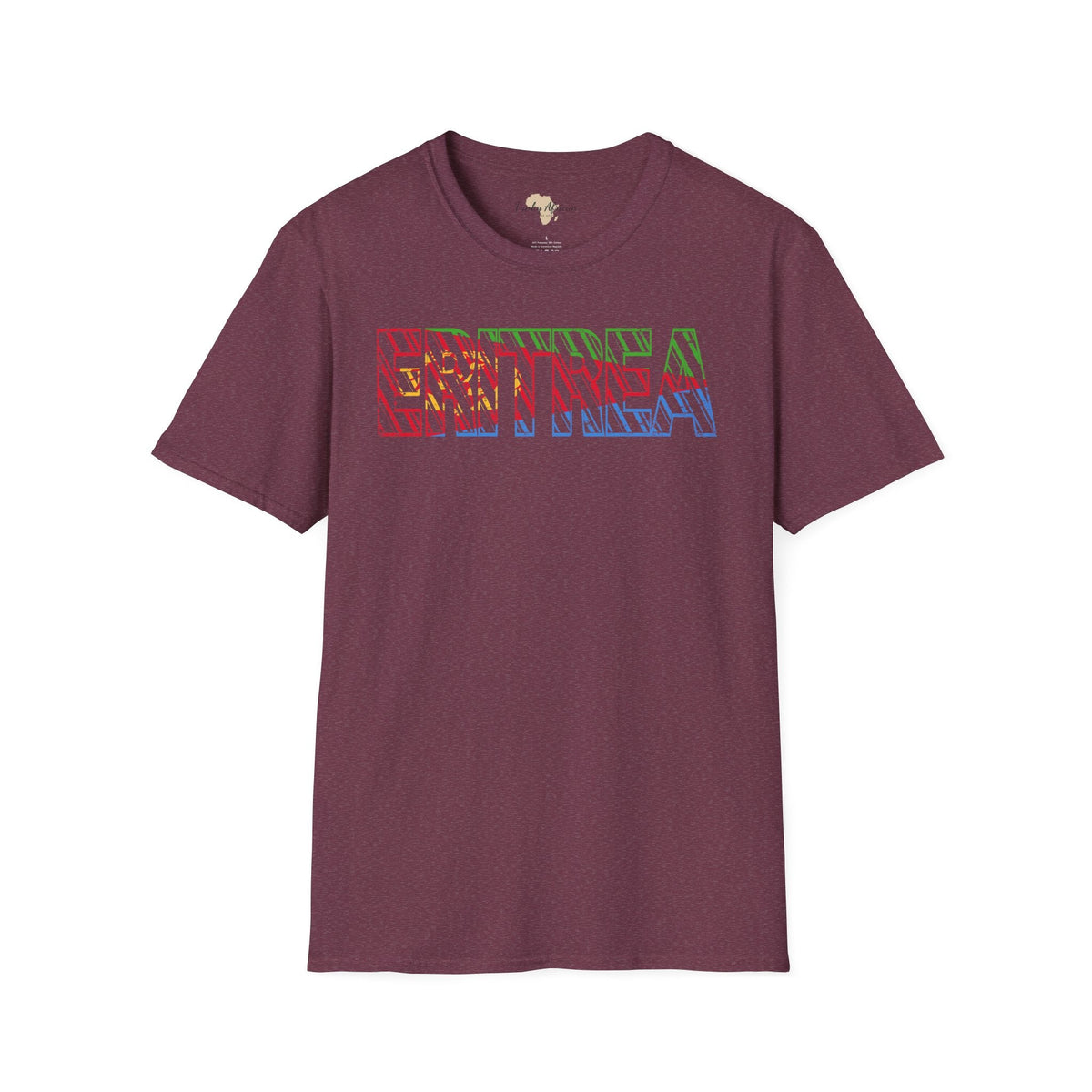 Eritrea text unisex softstyle tee Funky African