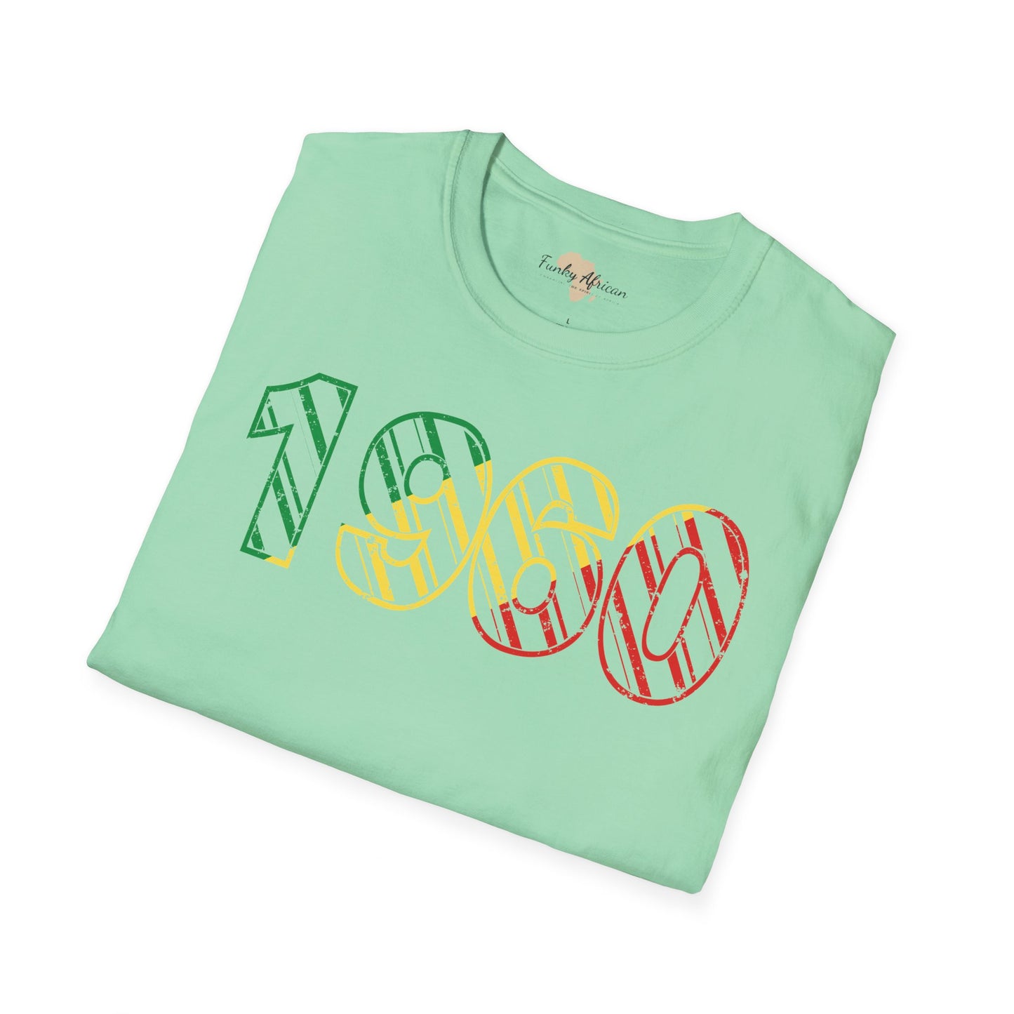Republic of the Congo text unisex softstyle tee