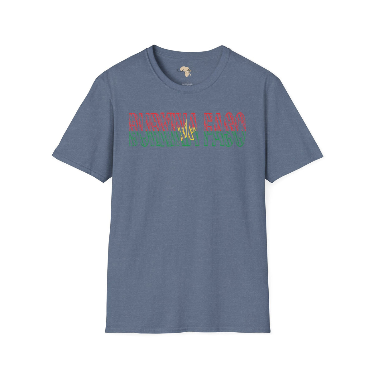 Burkina Faso text unisex softstyle tee Funky African