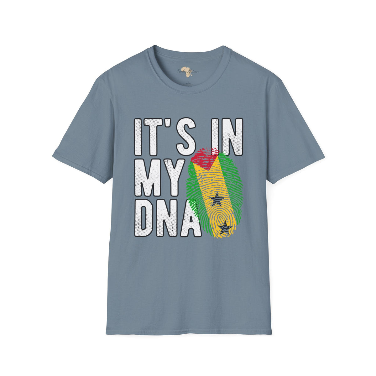 it's in my DNA unisex tee - São Tomé and Príncipe Funky African