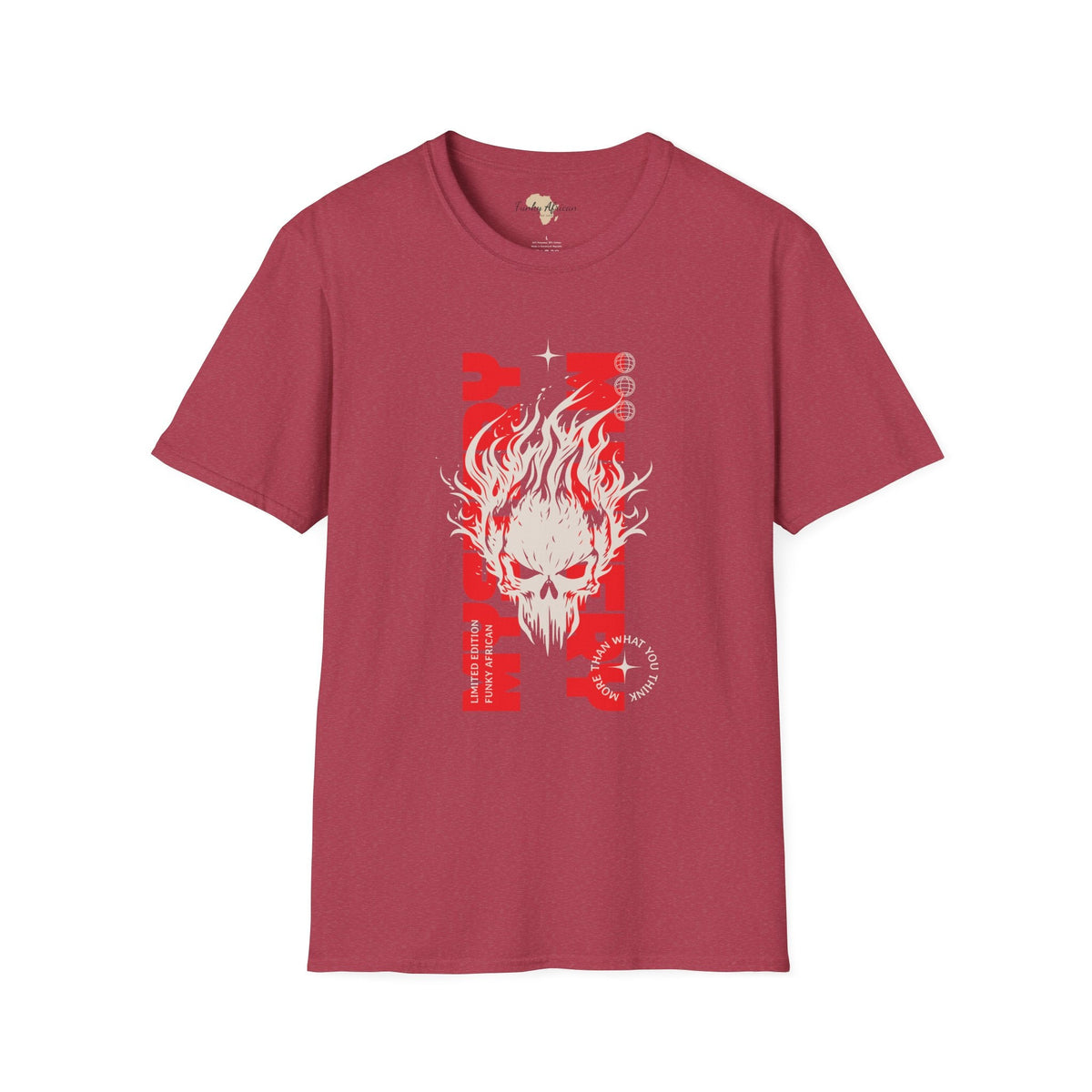 Mystery unisex softstyle tee Funky African