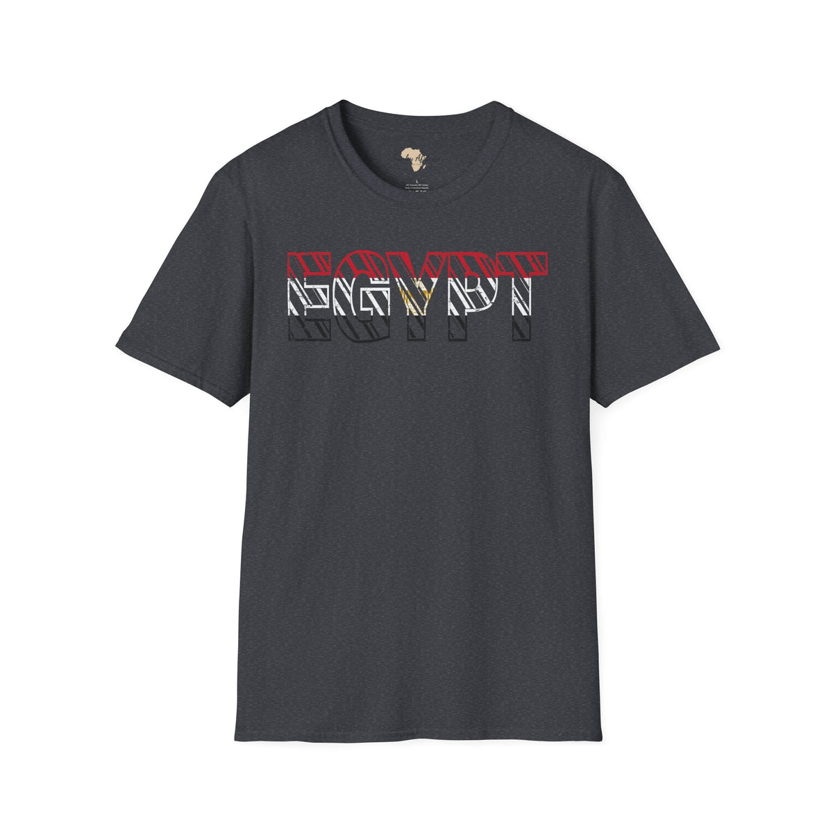 Egypt text unisex softstyle tee Funky African