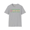 São Tomé and Príncipe text unisex softstyle tee