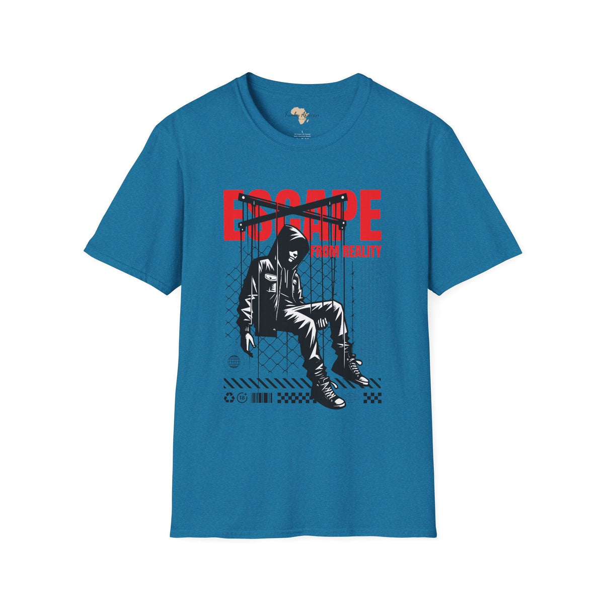Escape from reality unisex softstyle tee Funky African