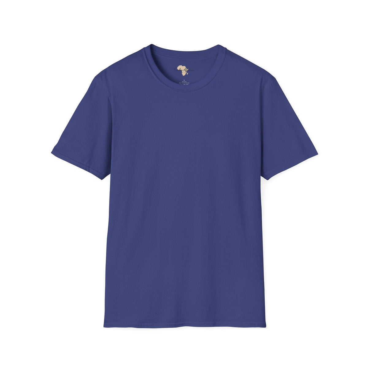 Blank unisex softstyle tee Funky African