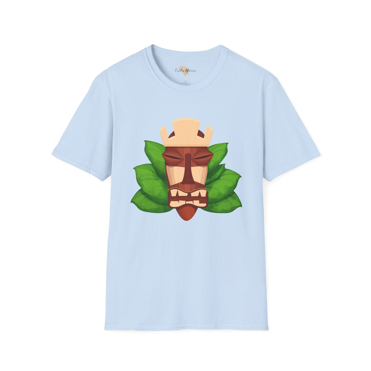 Aborigine unisex softstyle tee Funky African